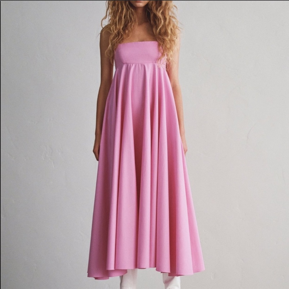 Zara NWT Poplin Dress - Picture 5 of 11